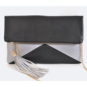 2 Tone Fold Clutch